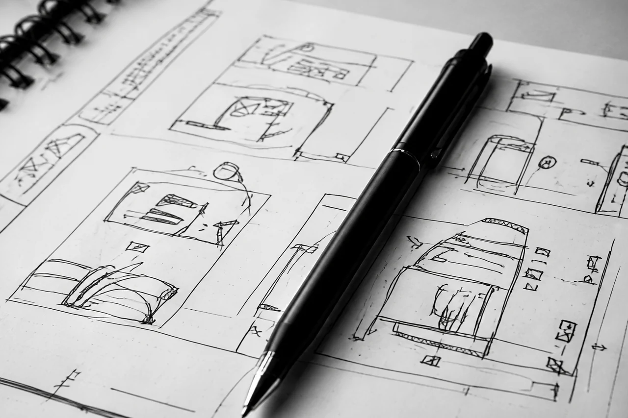 Planos de diseño de producto y modelo de negocio
